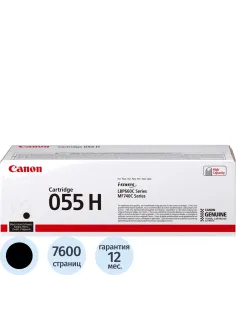 Картридж лазерный Canon 055 H BK 3020C002/004 чер.пов.емк. для MF746Cx