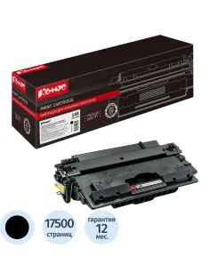 Картридж лазерный Комус CF214X чер. пов.емк. для HP LJ 700/712