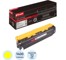 Картридж лазерный Комус 125A CB542A жел. для HP CP1210/CP1215