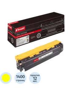 Картридж лазерный Комус 125A CB542A жел. для HP CP1210/CP1215