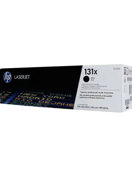 Картридж лазерный HP 131X CF210X чер. пов.емк. для LJ Pro M276/M251