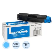 Тонер-картридж Kyocera TK-590C гол. для FS-C2026MFP/C2626