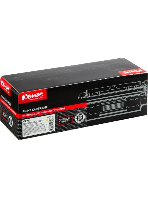 Картридж лазерный Комус 069Y жел. для Canon LBP673Cdw/MF752Cdw/MF754Cdw