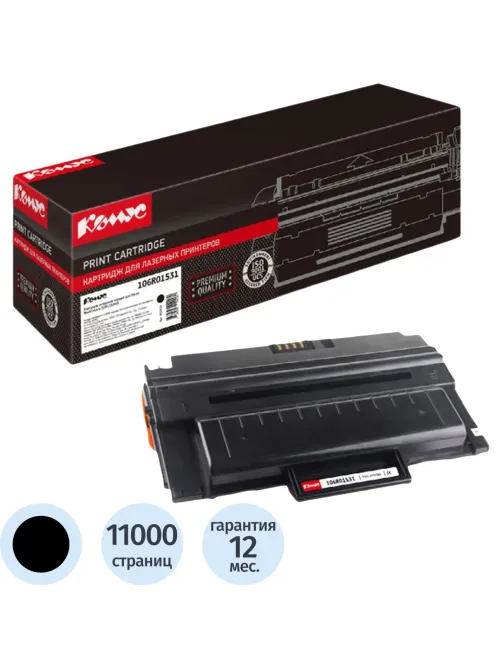 Картридж лазерный Комус 106R01531 чер. для Xerox WC3550