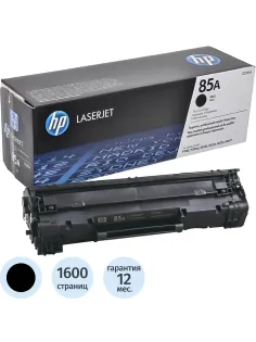 Картридж лазерный HP 85A CE285A чер. для LJP1102/P1102w