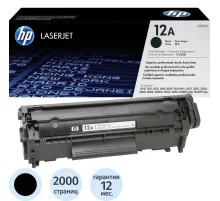 Картридж лазерный HP 12A Q2612A чер. для LJ 1010/1012/1015