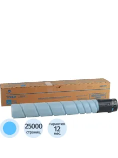 Тонер-картридж Konica Minolta TN-321C гол. для C224/284/364 (A33K450)