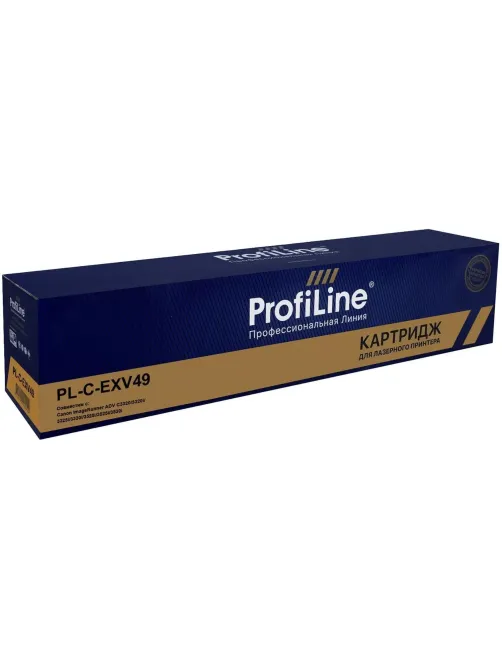Тонер-картридж ProfiLine C-EXV49 BK (8524B002) чер. для Canon iR-ADV C33xx