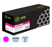 Картридж лазерный Cactus TN328M CS-TN328M для Konica Minolta, пурпурный