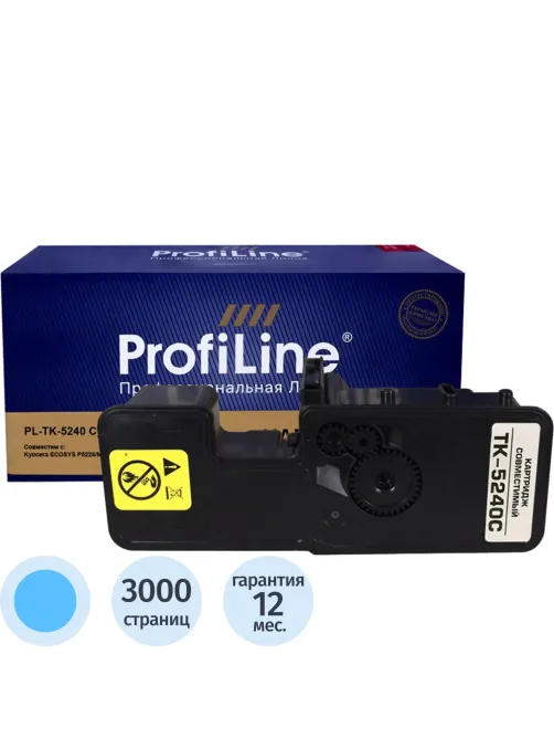 Картридж лазерный ProfiLine TK-5240C гол. для Kyocera Ecosys M5526cdn