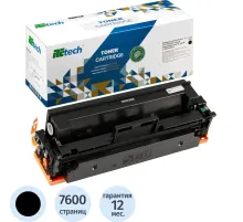 Картридж лазерный Retech 415X W2030X чер. пов. емк. для HP LJ M454/M479