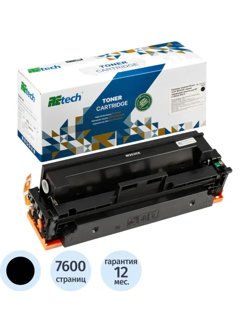 Картридж лазерный Retech 415X W2030X чер. пов. емк. для HP LJ M454/M479
