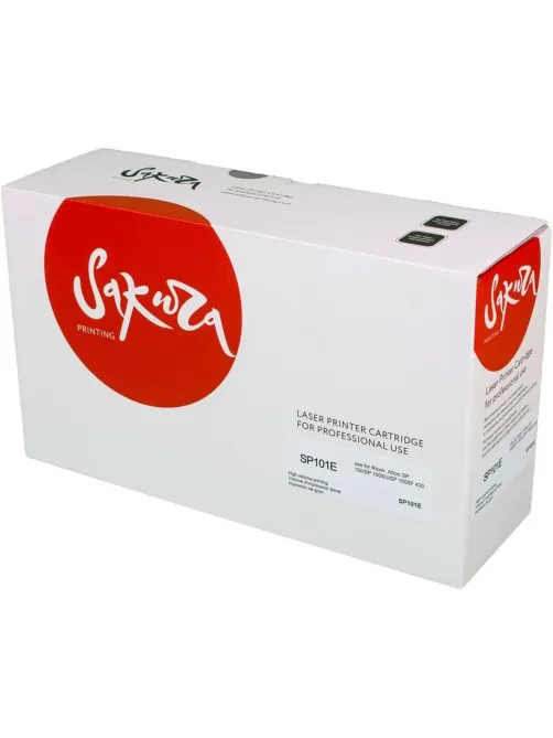 Картридж лазерный SAKURA SP101E чер. для Ricoh Aficio SP 100, SP 100SU