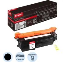 Картридж лазерный Комус 647A CE260A черн. для HP CLJCP4025/CP4525