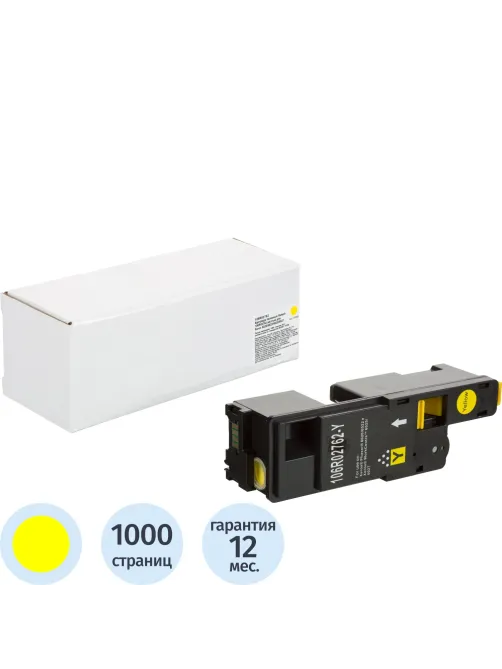Картридж лазерный Retech 106R02762 жел. для Xerox 6020/6022/6025/6027