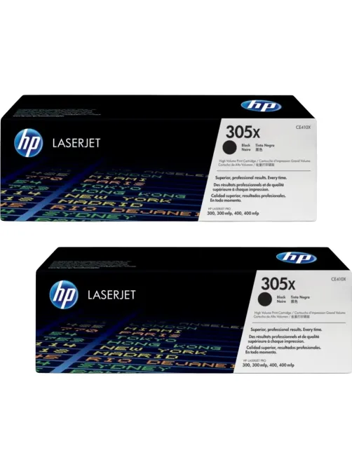 Картридж лазерный HP 305X CE410XD чер. для CLJ Pro 300 Color M351(2шт/уп)