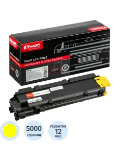 Тонер-картридж Комус TK-5370Y жел. для Kyocera PA3500cx/MA3500cix