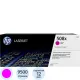 Картридж лазерный HP 508X CF363X пурп. для CLJ M552/M553