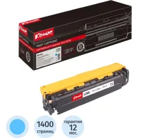 Картридж лазерный Комус 125A CB541A гол. для HP CP1210/CP1215