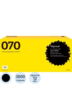 Тонер-картридж T2 TC-C070  чер. для Canon LBP243dw/246dw/MF461dw/463dw
