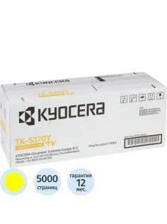 Тонер-картридж Kyocera TK-5370Y желтый 1T02YJANL0 для Ecosys PA3500cx 5000с