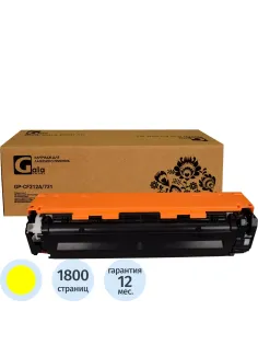 Картридж лазерный GalaPrint CF212A/731 жел. для HP/Canon