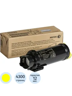 Тонер-картридж Xerox 106R03695 жел. пов.емк. для Phaser 6510/6515