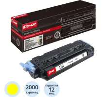 Картридж лазерный Комус 124A Q6002A жел. для HPCM1015mfp/CM1017mfp