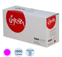 Картридж лазерный SAKURA TK-580M пур. для Kyocera Mita FS-5150DN/5250DN