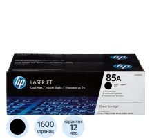 Картридж лазерный HP 85A CE285AF чер. для LJ P1102/P1102w (2шт/уп)