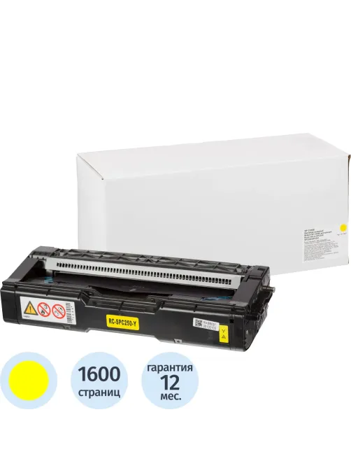 Картридж лазерный Retech SP C250E жел. для Ricoh SP C250DN/SF