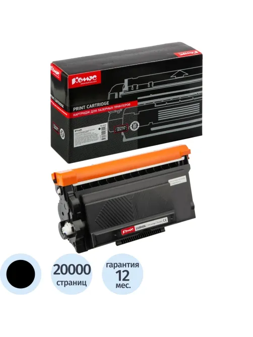 Тонер-картридж Комус TN-3520 чер. для Brother HL-L6400DW/L6900DW