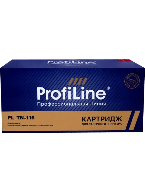 Картридж лазерный ProfiLine TN-116 чер. для Konica Minolta Bizhub 164