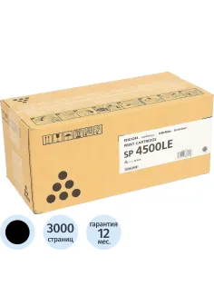 Картридж лазерный Ricoh SP 4500LE (407323) чер. для SP4510DN/SP3610SF