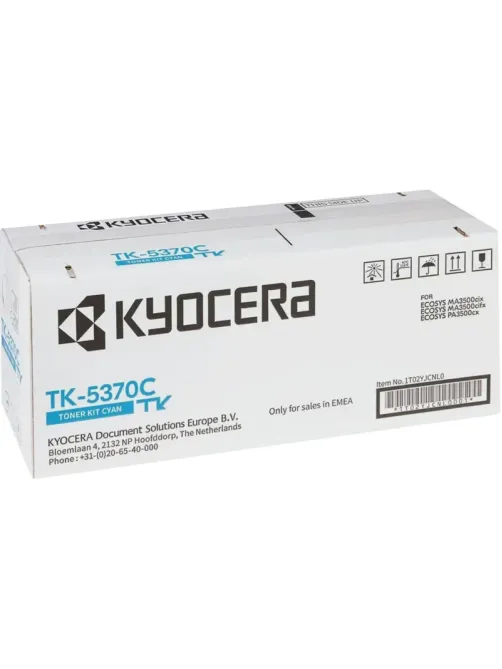 Тонер-картридж Kyocera TK-5370C голуб 1T02YJCNL0 для Ecosys PA3500cx 5000с