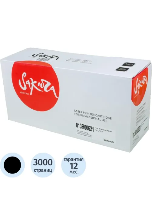 Картридж лазерный Sakura 013R00621 для Xerox WorkCentre PE220