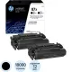 Картридж лазерный HP 87X CF287XD/XF чер.пов.емк. для LJ M506/M527 (2шт/уп)