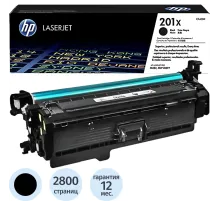 Картридж лазерный HP 201X CF400X чер. пов.емк. для CLJ Pro MFP M252/277