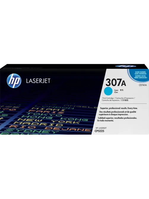 Картридж лазерный HP 307A CE741A гол. для CLJ CP5225