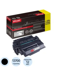Картридж лазерный Комус 55X CE255X черн для HP 500 MFPM525dn