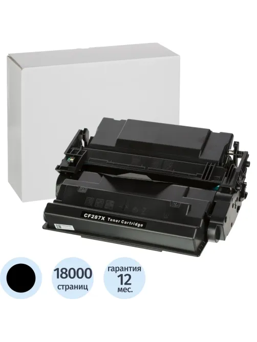 Картридж лазерный Retech CF287X чер. пов.емк. для HP LJ M506/M527