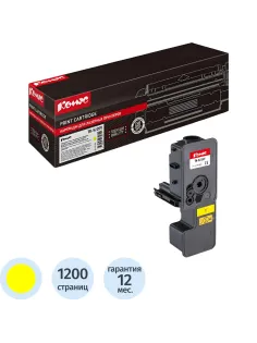 Тонер-картридж Комус TK-5220Y жел. для Kyocera ECOSYS M5521