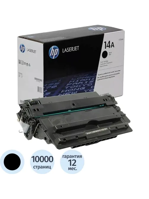 Картридж лазерный HP 14A CF214A чер. для LJ M712/725