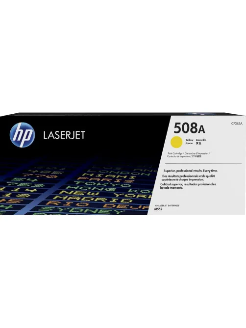 Картридж лазерный HP 508A CF362A жел. для CLJ Enterprise M552