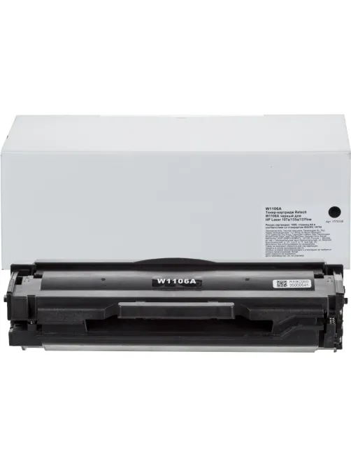 Тонер-картридж Retech W1106A чер. для HP Laser 107a/135a/137fnw