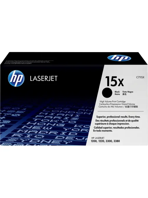 Картридж лазерный HP 15X C7115X чер. пов.емк. для LJ 1200/12