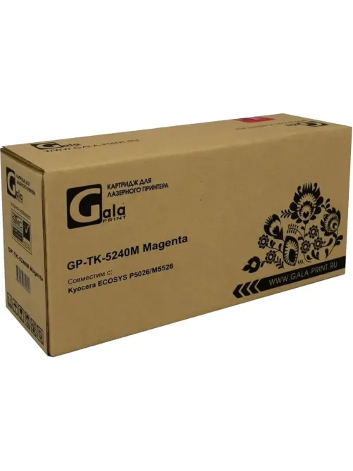 Тонер-картридж Galaprint TK-5240M пурп. для Kyocera M5526
