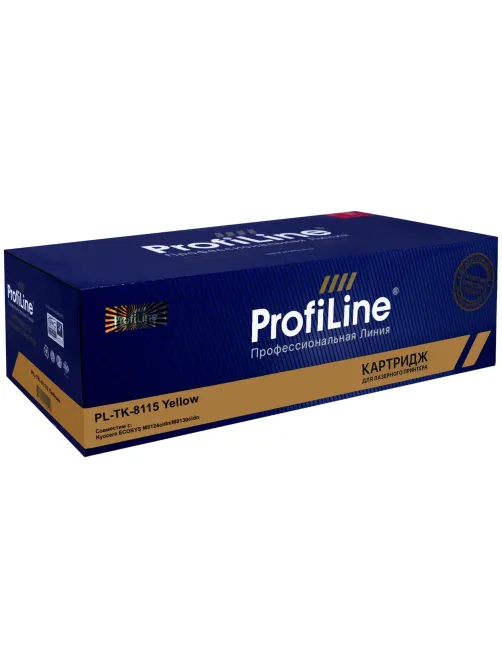 Тонер-картридж ProfiLine TK-8115Y жел. для Kyocera Mita M8124cidn