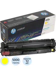 Картридж лазерный HP 410X CF412X жел. пов.емк. для CLJ M377/M452/M477