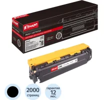 Картридж лазерный Комус 128A CE320A чер. для HP CP1525/CM1410
